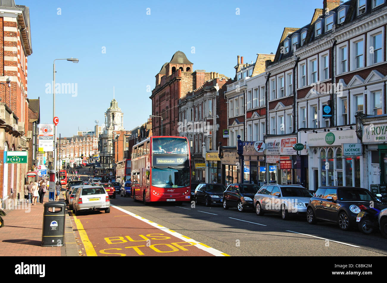 St.John's Hill, Clapham Junction, Battersea, London Borough of Wandsworth, Greater London, England, United Kingdom Stock Photo