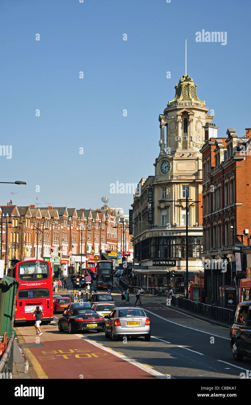 St.John's Hill, Clapham Junction, Battersea, London Borough of Wandsworth, Greater London, England, United Kingdom Stock Photo