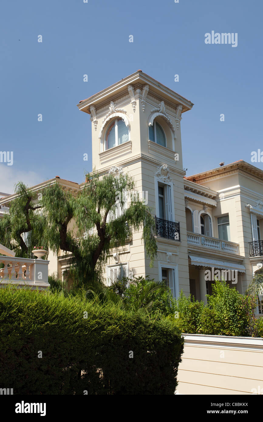 Monaco Ville House Stock Photo Alamy