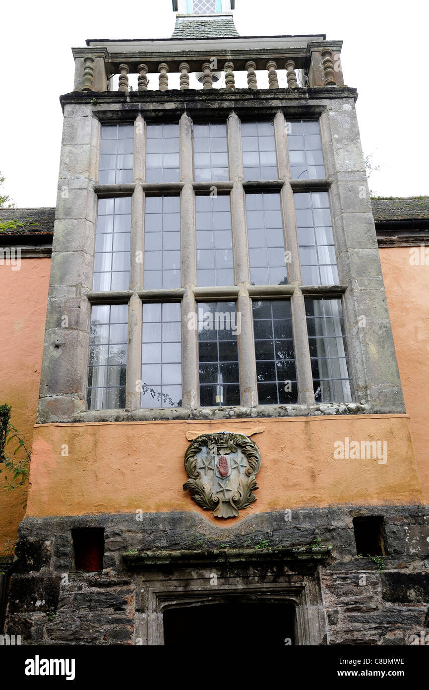 Italianate architecture portmeirion gwynedd wales uk Stock Photo