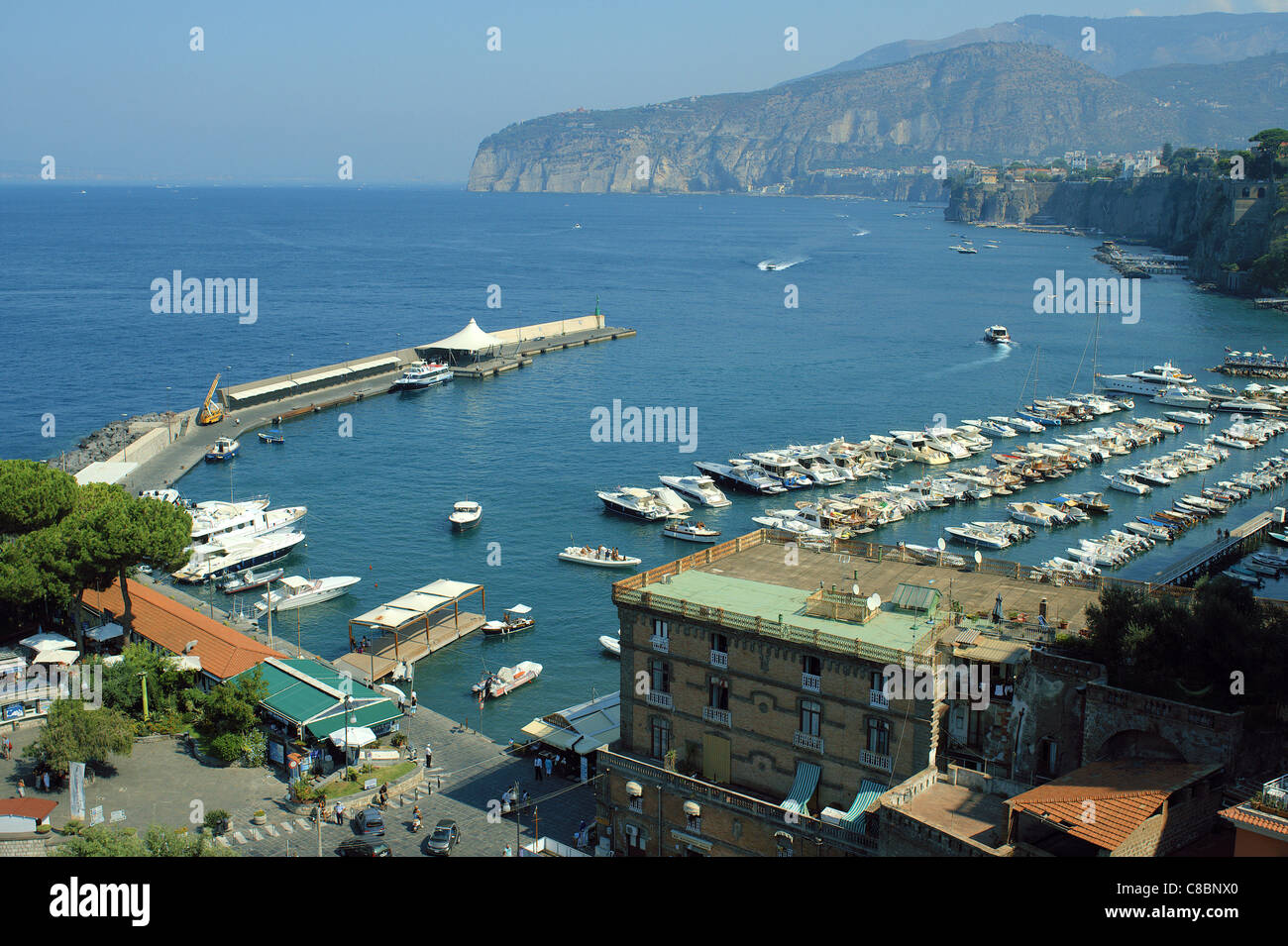 Marina Grande Sorrento Italy Stock Photo Alamy