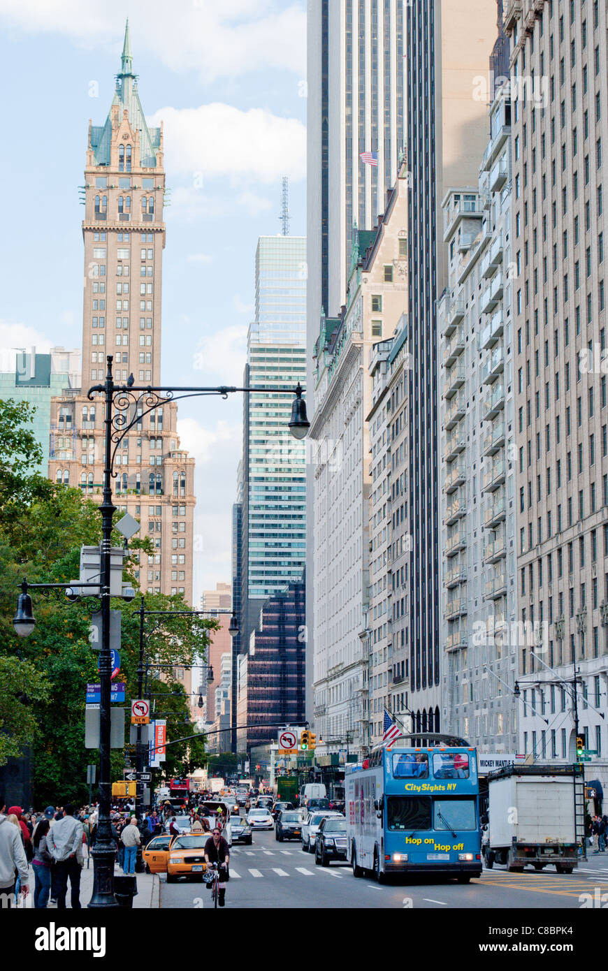 Street in New York city Stock Photo - Alamy