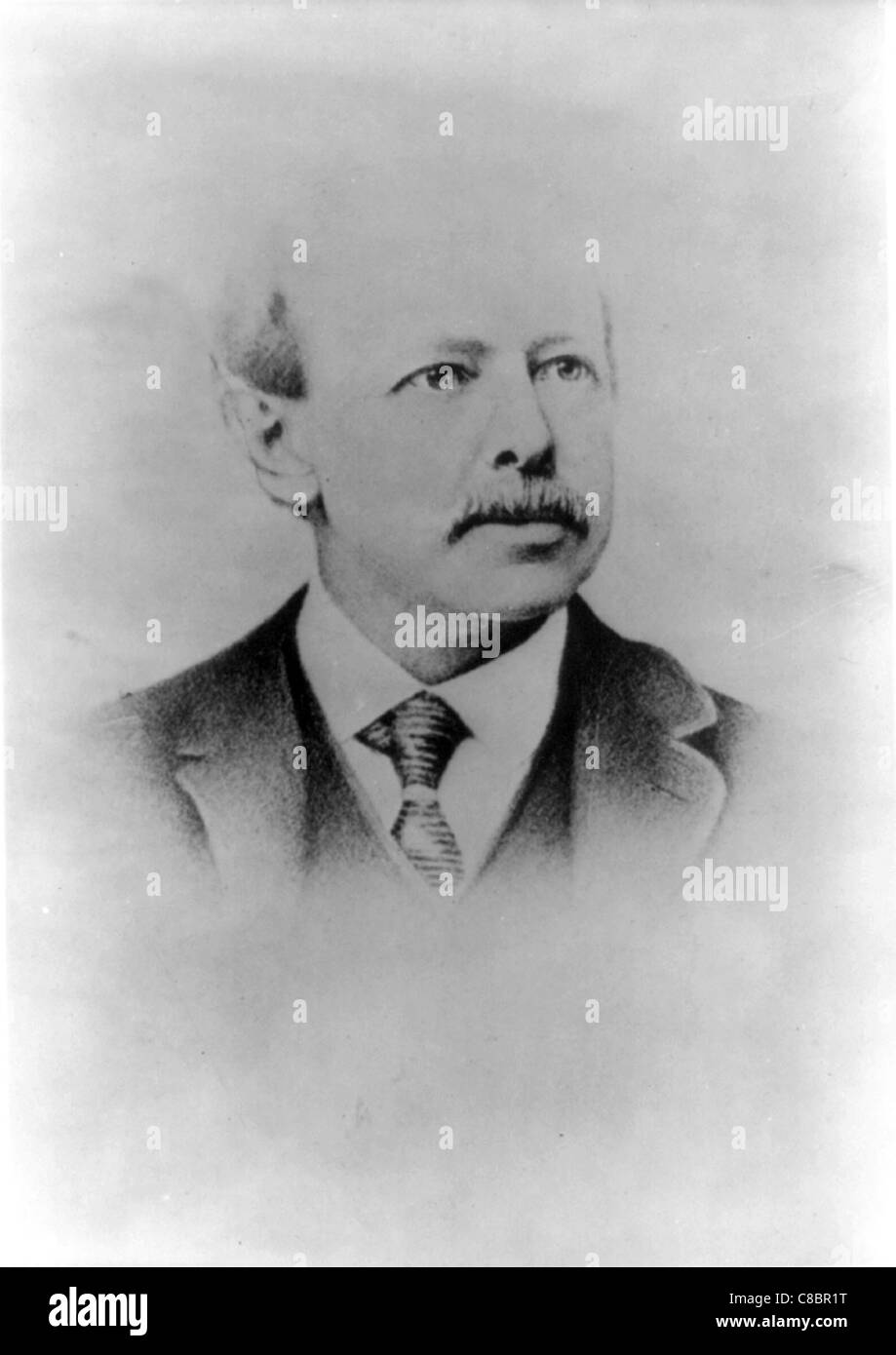 Horatio Alger, Jr. 19th-century American author Stock Photo