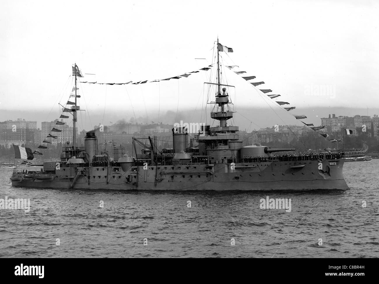 French battleship Liberte Stock Photo