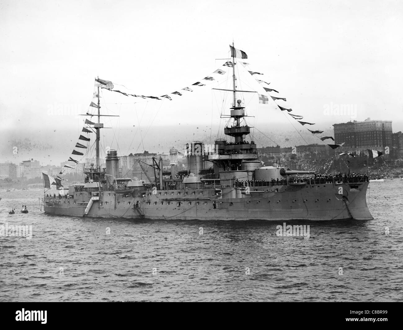 French battleship Verite Stock Photo