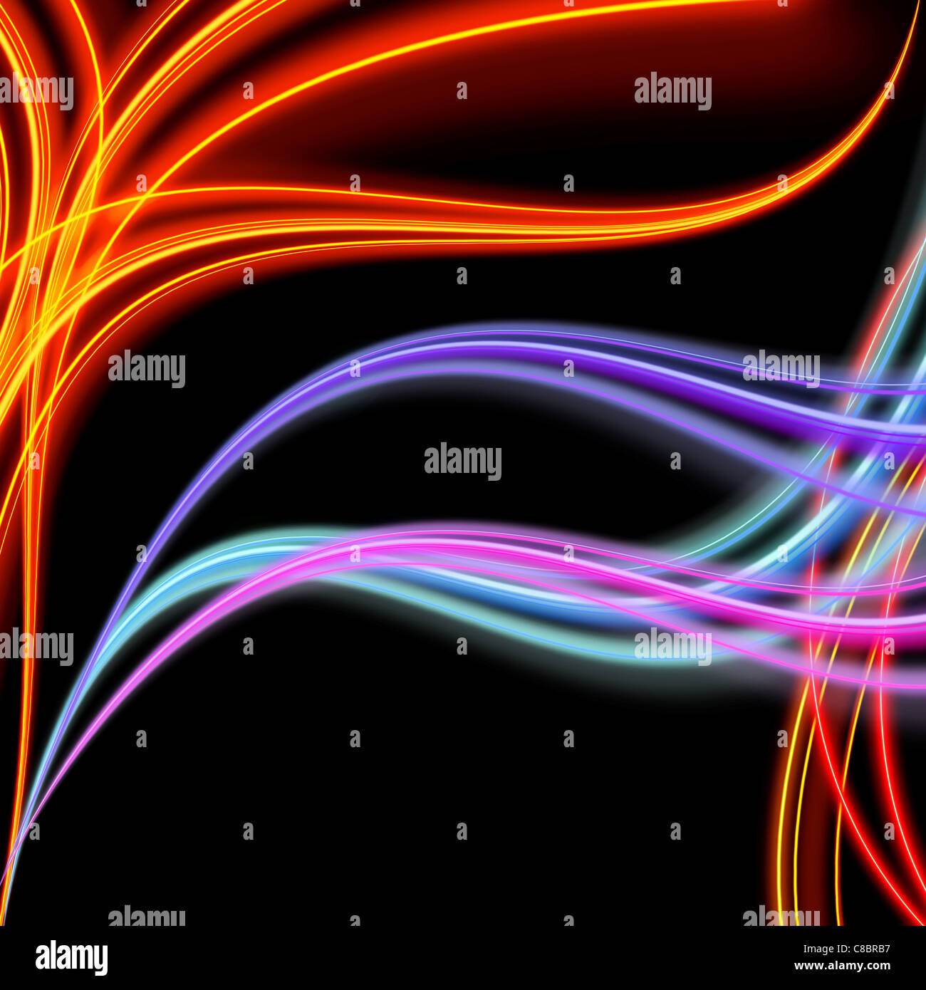 abstract wave energy Stock Photo - Alamy