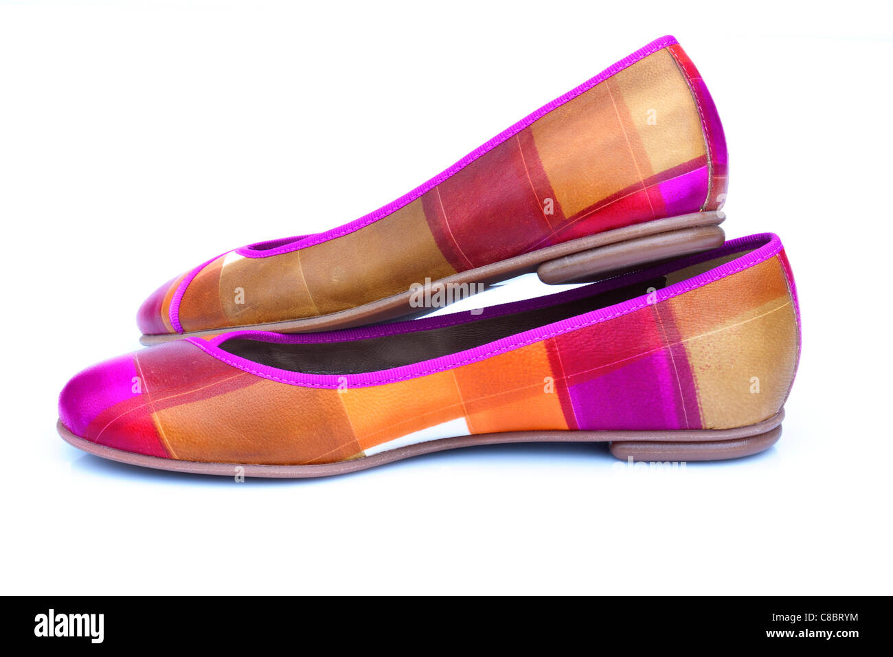 Colorful ballerina shoes Stock Photo - Alamy