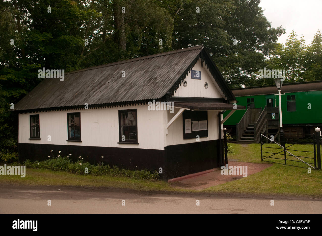 Lloyds TSB club house at the National Rifle Association in  Bisley Surrey United Kingdom Stock Photo