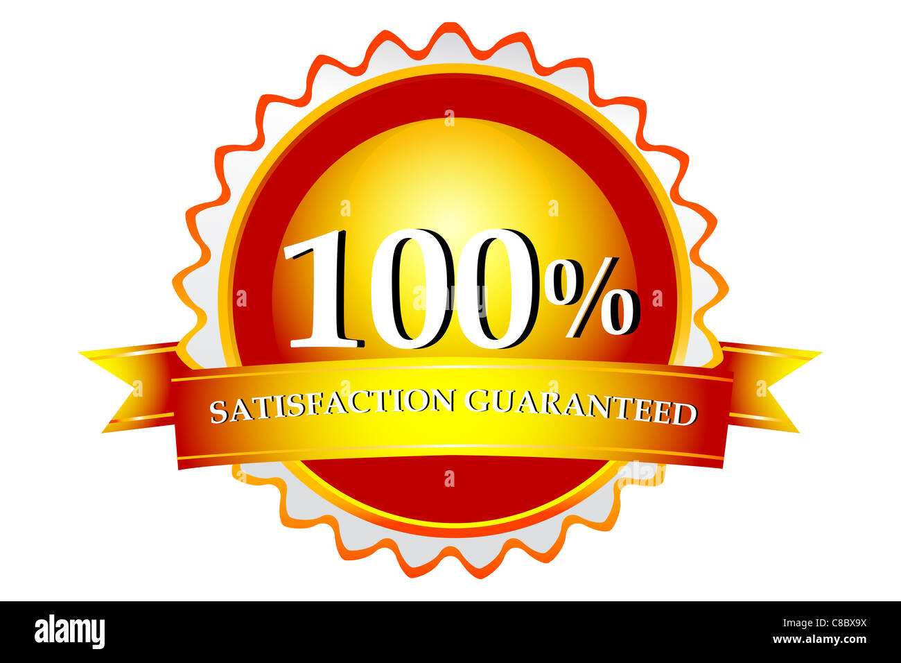 Best Deal Guarantee Badge On White Background, Vector Illustration