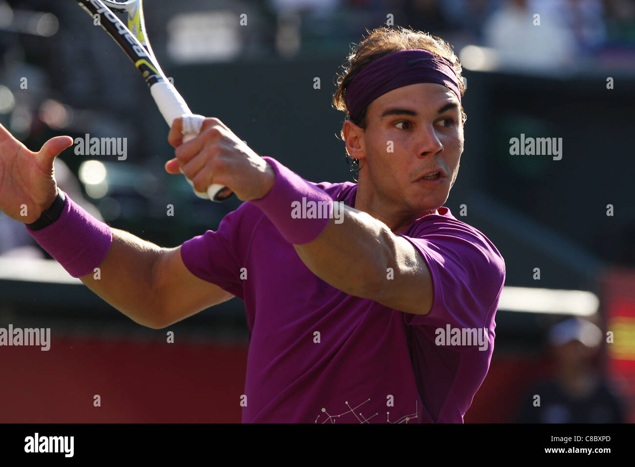 Rafael Nadal Esp Plays During The Rakuten Japan Open Tennis Stock Photo Alamy