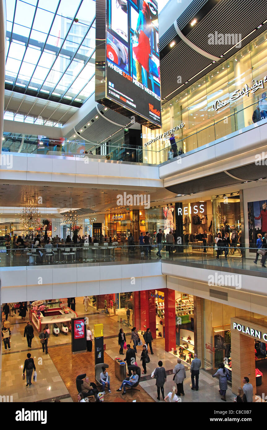 Westfield white city shop hi-res stock photography and images - Alamy