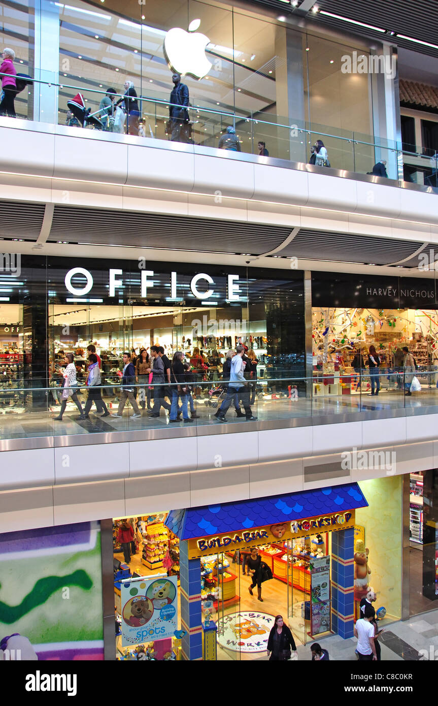 Westfield Shopping Centre, Stratford City, Stratford, Newham Borough, London, Greater London, England, United Kingdom Stock Photo