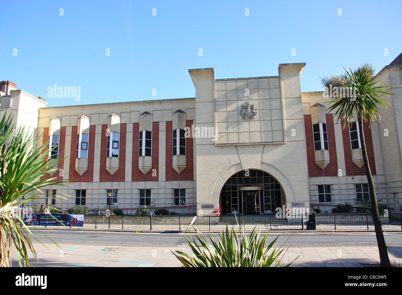 Stratford Magistrates' Court, High Street, Stratford, Newham Borough, London, Greater London, England, United Kingdom Stock Photo