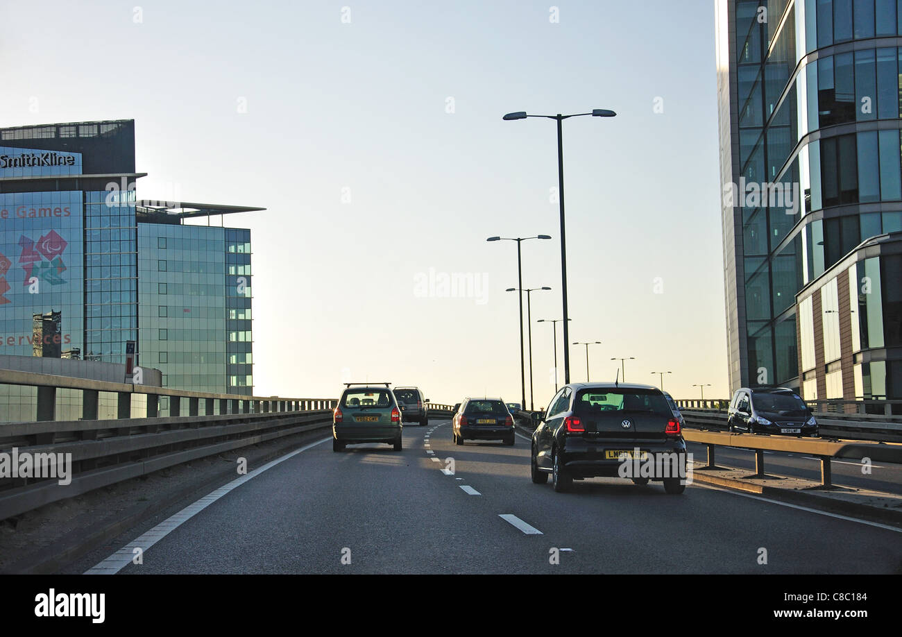 Hammersmith Flyover, Hammersmith, London Borough of Hammersmith and