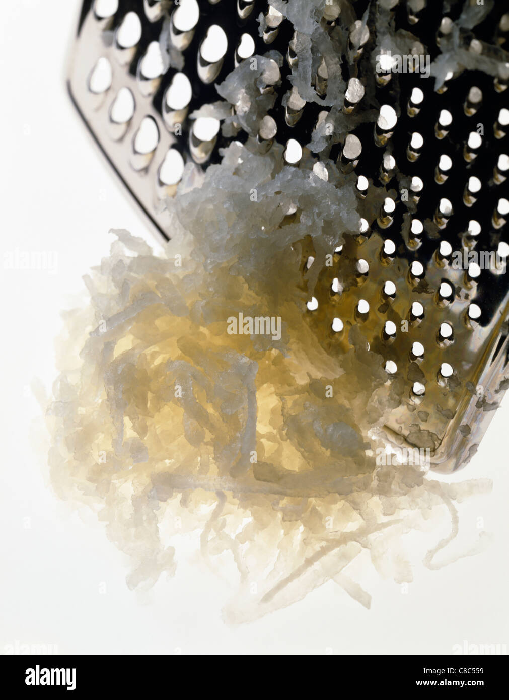 grating white cabbage Stock Photo Alamy