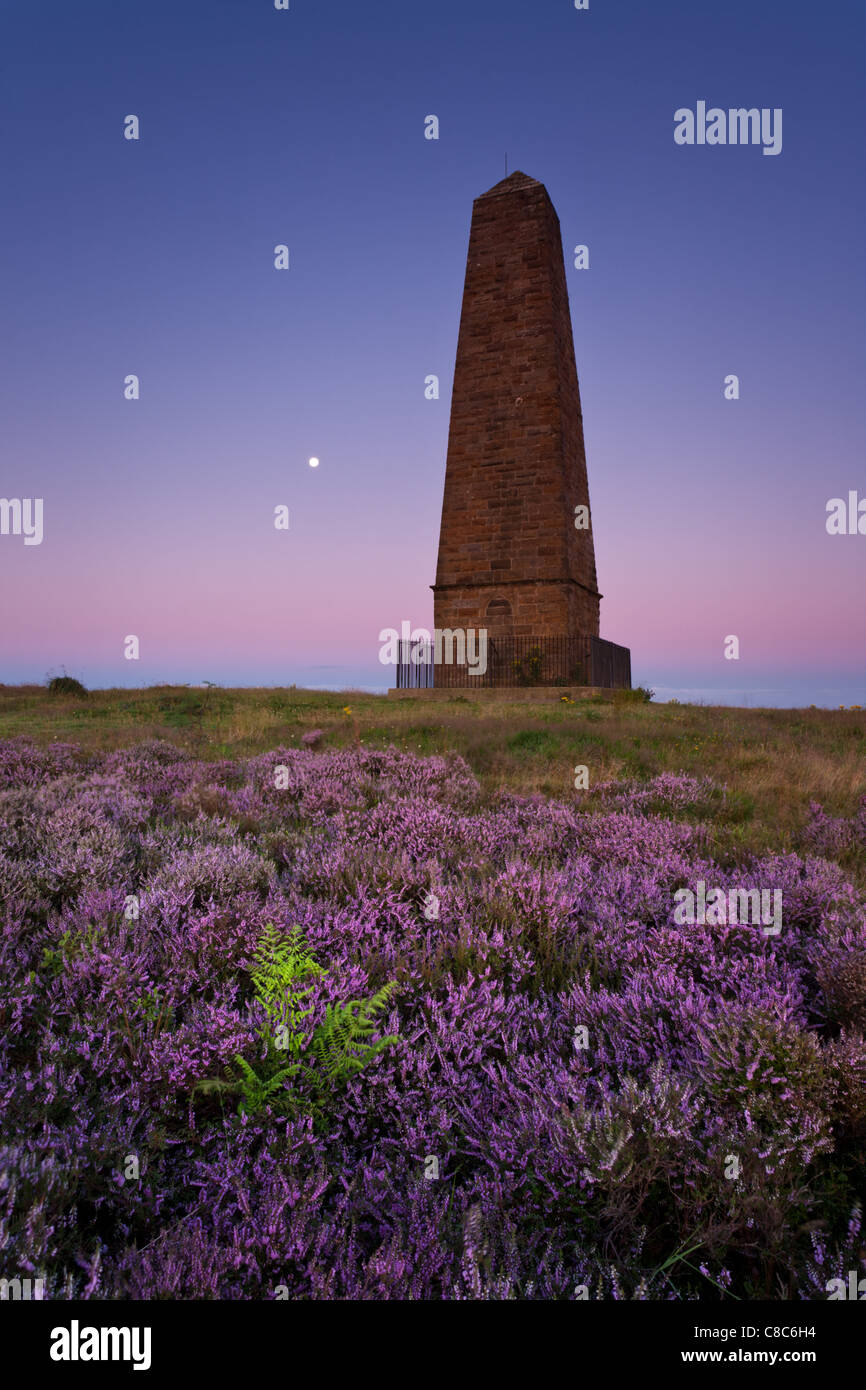 Captain Cooks Monument, Easby Moor, North Yorkshire Stock Photo Alamy
