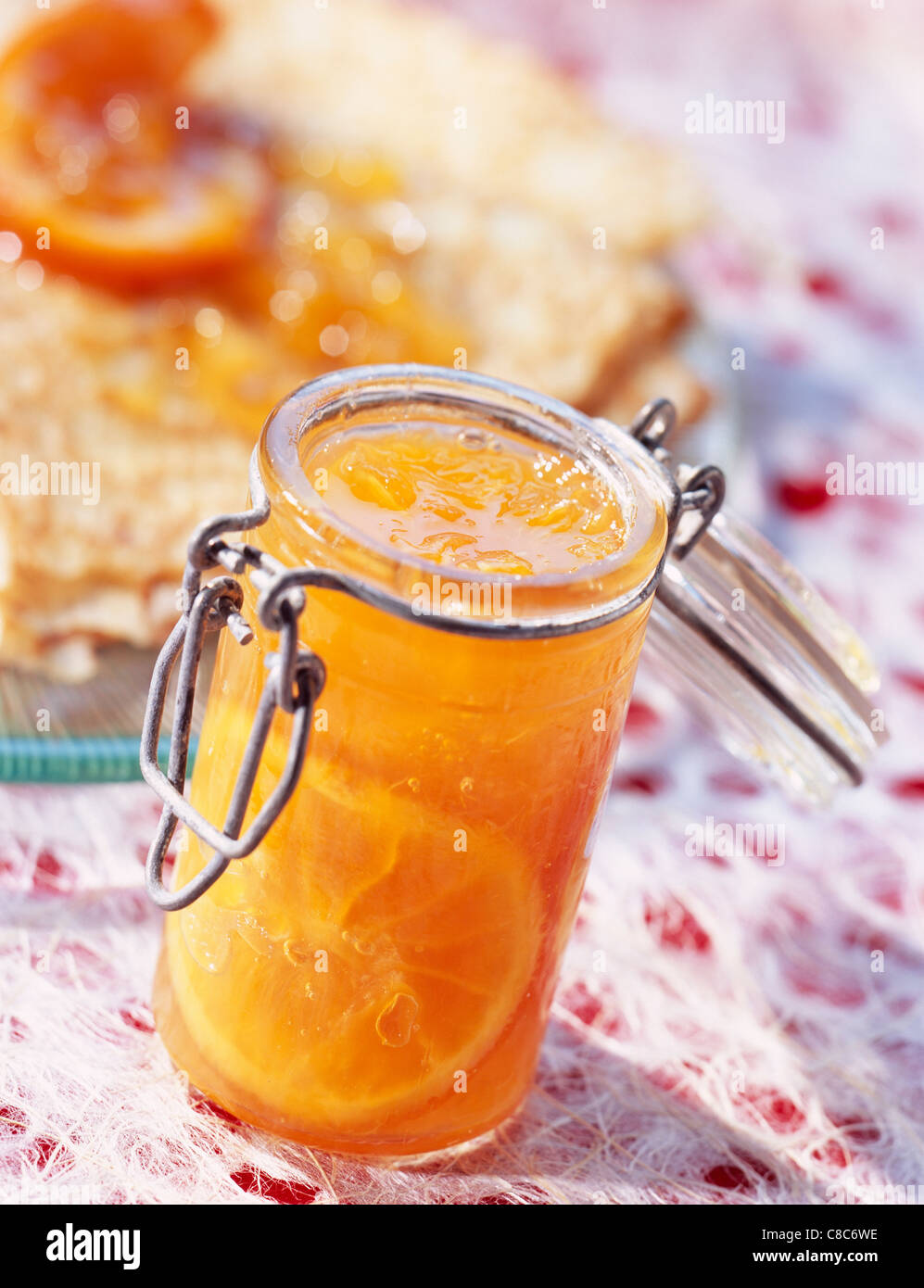 English Orange Marmalade Stock Photo Alamy