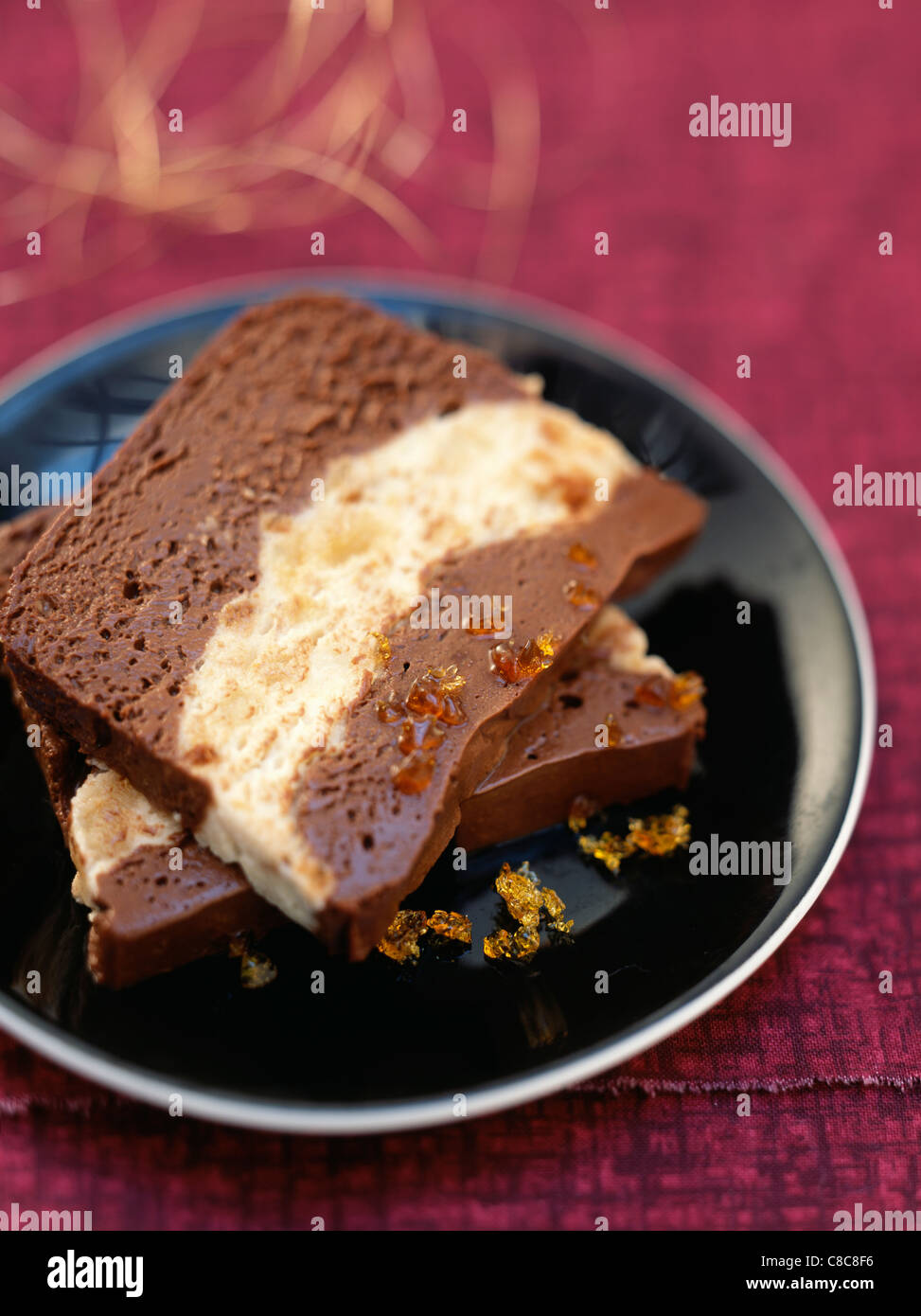 Dark chocolate terrine hires stock photography and images Alamy