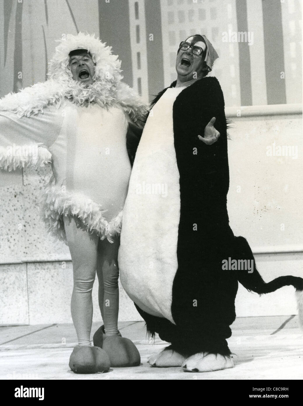 MORECAMBE AND WISE British comedy double act Stock Photo