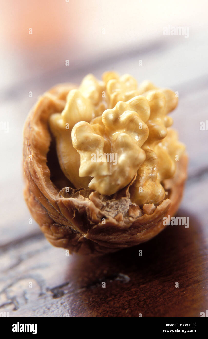 Walnut in shell Stock Photo Alamy