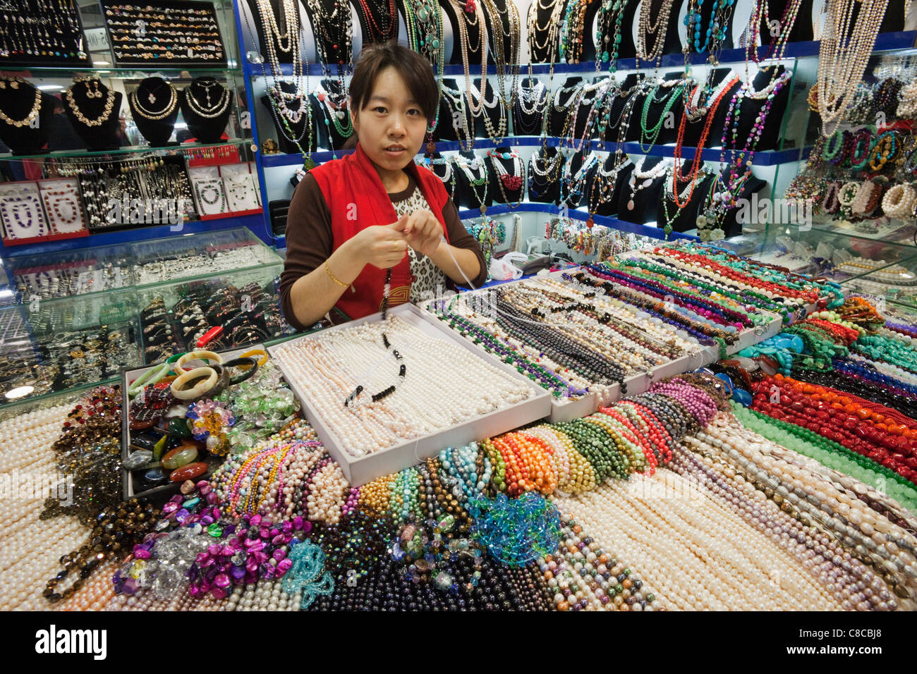 Asia china beijing pearl market hires stock photography and images Alamy