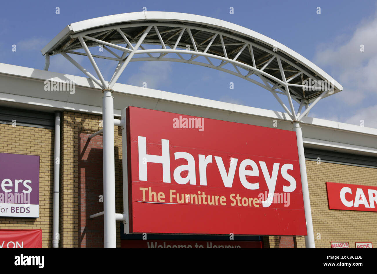Harveys furniture hires stock photography and images Alamy