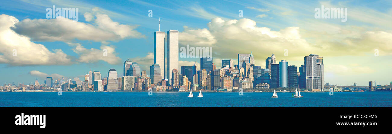 New york twin towers memorial hi-res stock photography and images - Alamy