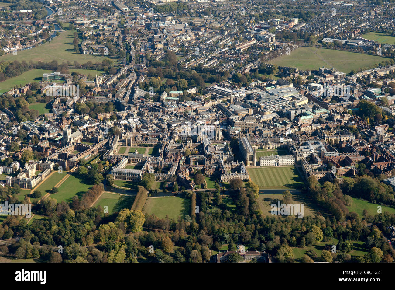 Aerial view cambridge uk hi-res stock photography and images - Alamy