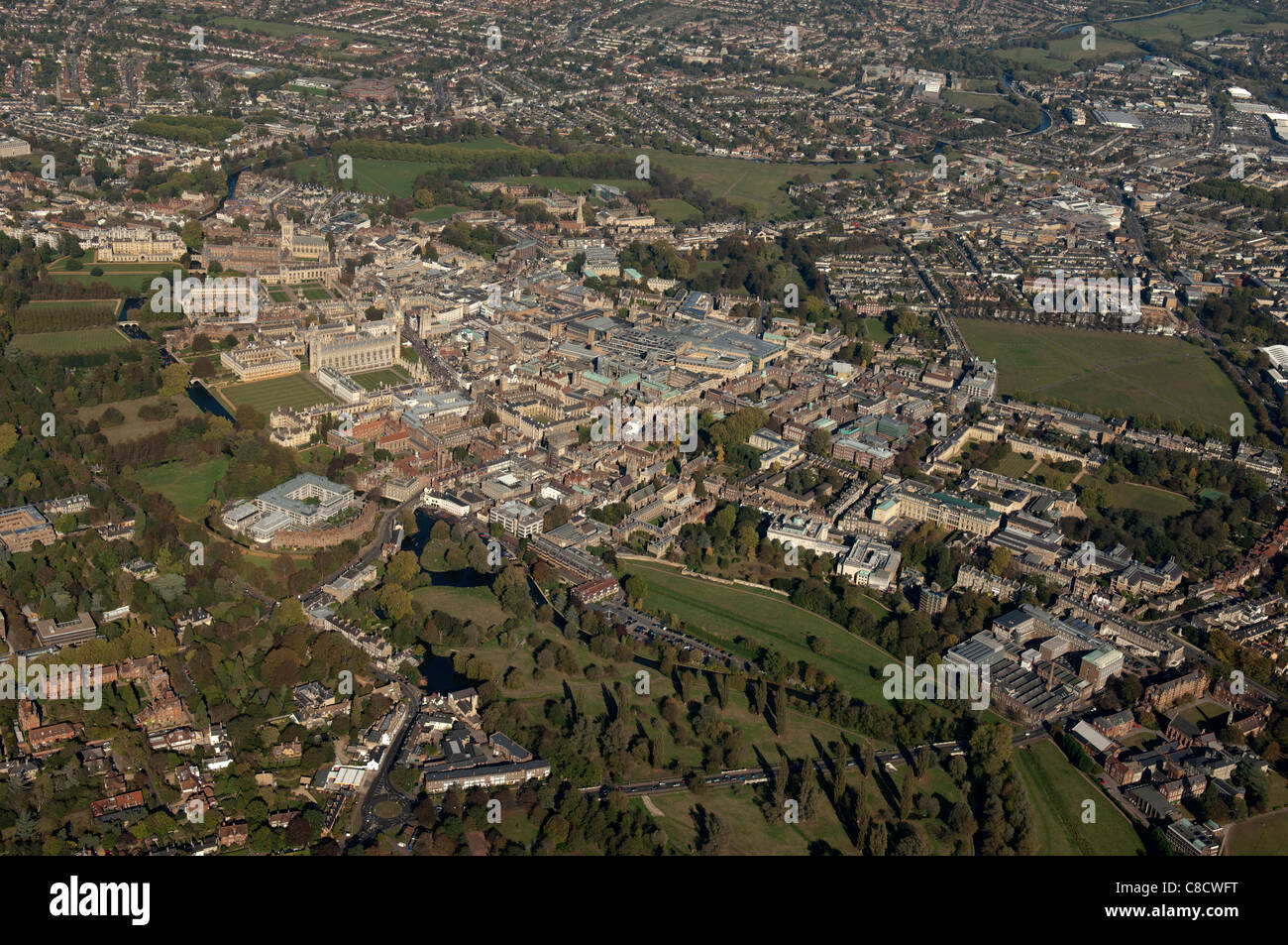 Aerial view cambridge uk hi-res stock photography and images - Alamy