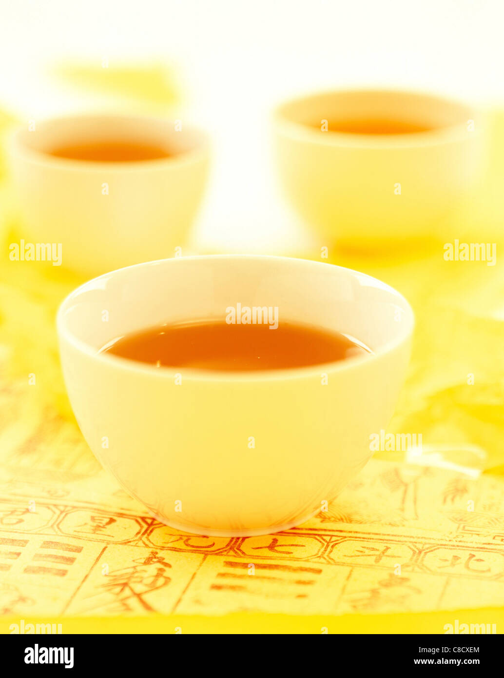 Cups of tea Stock Photo Alamy