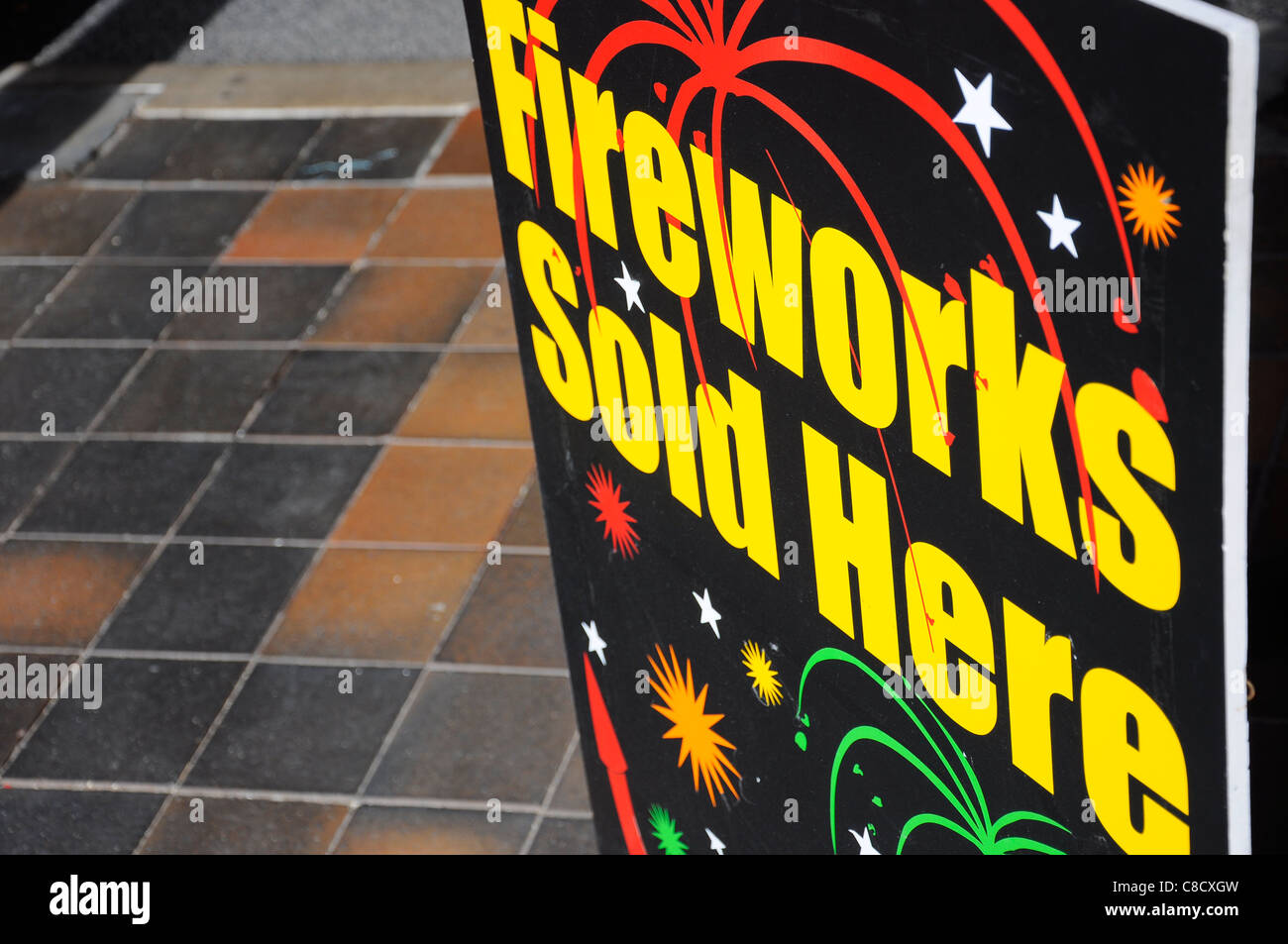 Fireworks for sale UK Stock Photo Alamy