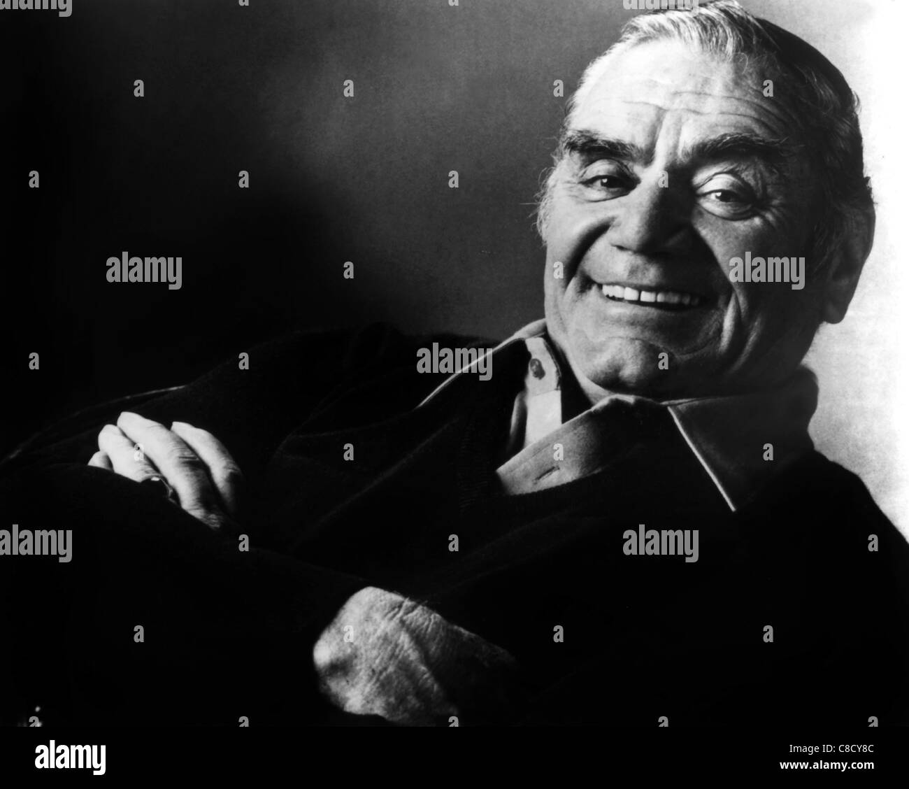 ERNEST BORGNINE ACTOR (1978) Stock Photo