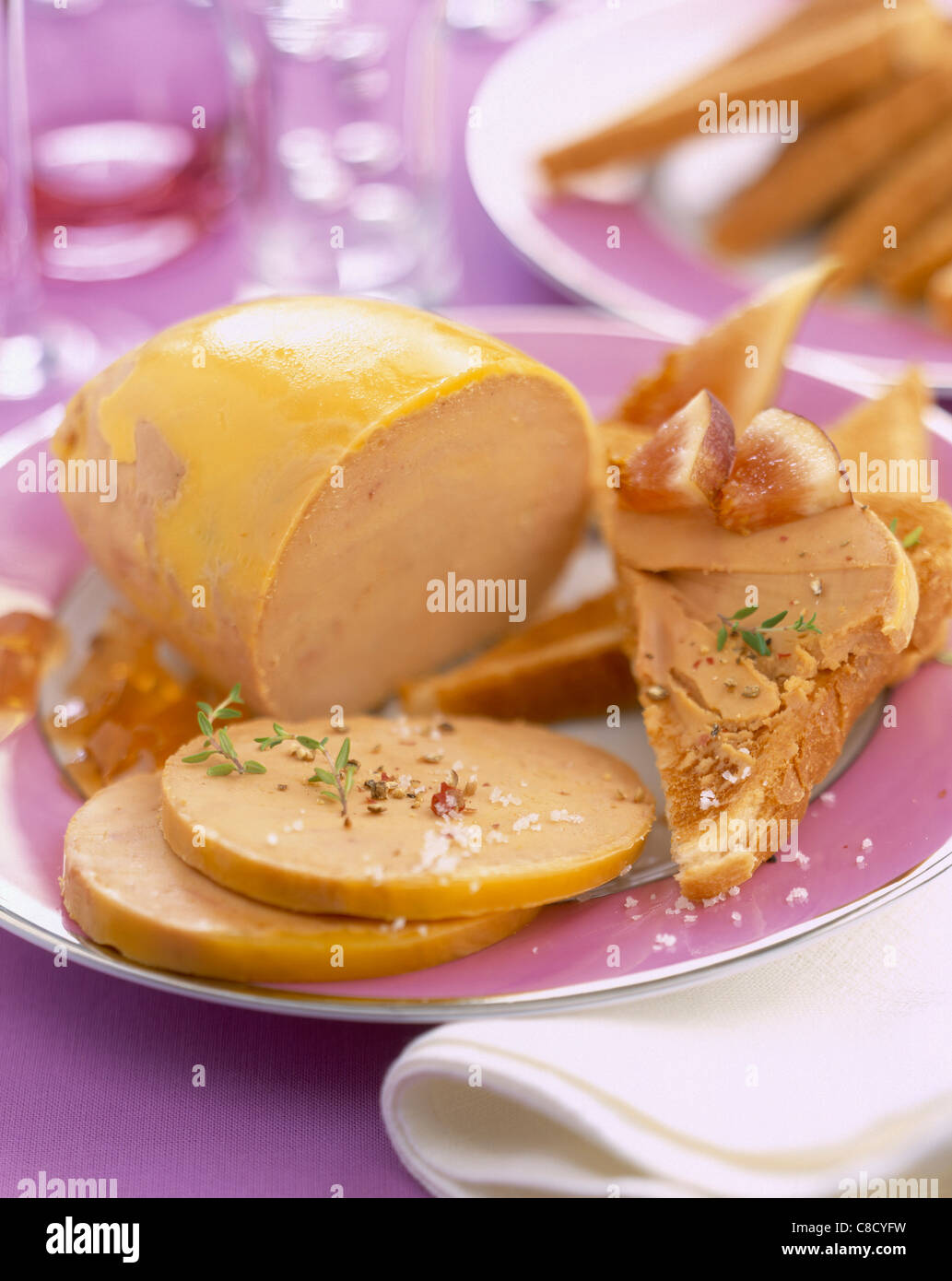 Terrine of Duck Foie Gras with Armagnac, Mi-cuit
