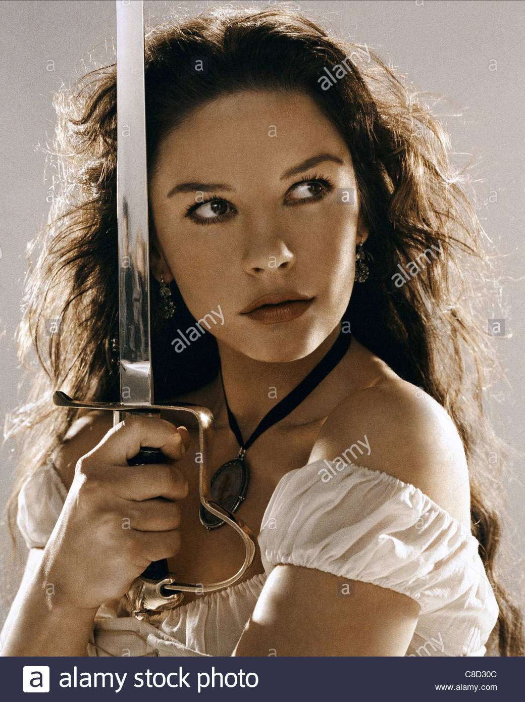 Catherine Zeta Jones Zorro Stock Photos & Catherine Zeta Jones Zorro