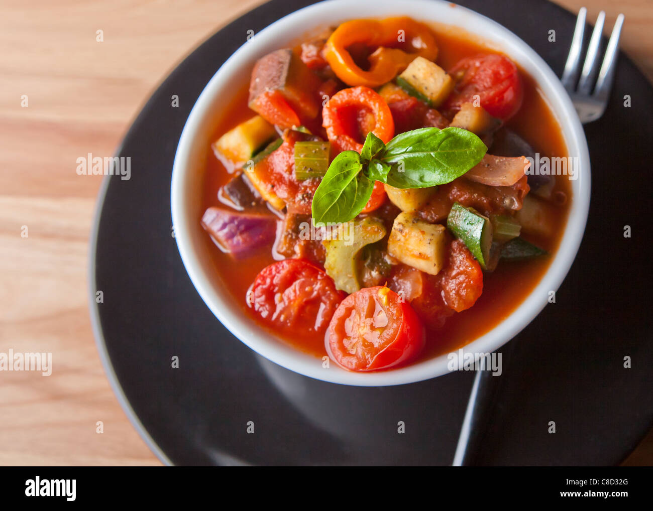 home made spicy vegetable stew Stock Photo