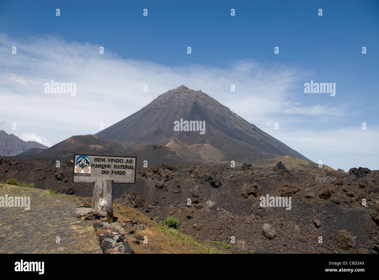 El Pico volcano, Fogo , Cape Verde Islands Stock Photo Alamy