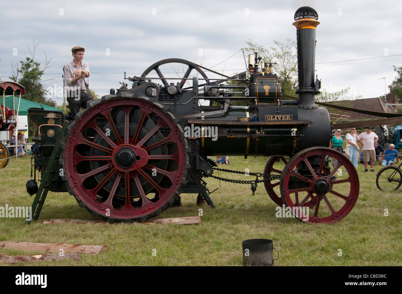 Powered by traction engine hi-res stock photography and images - Alamy
