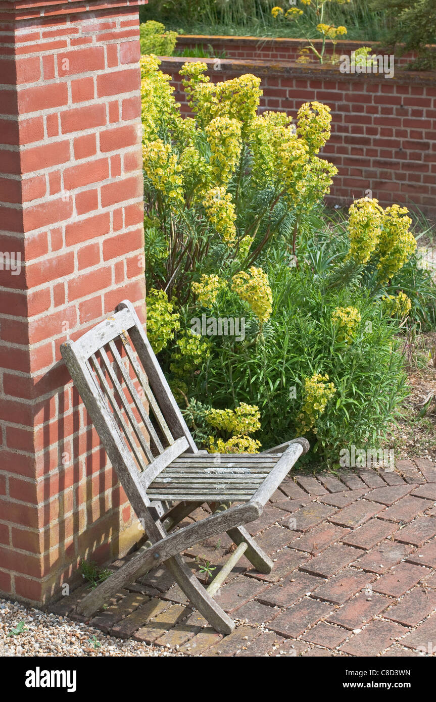 English garden chair Stock Photo Alamy