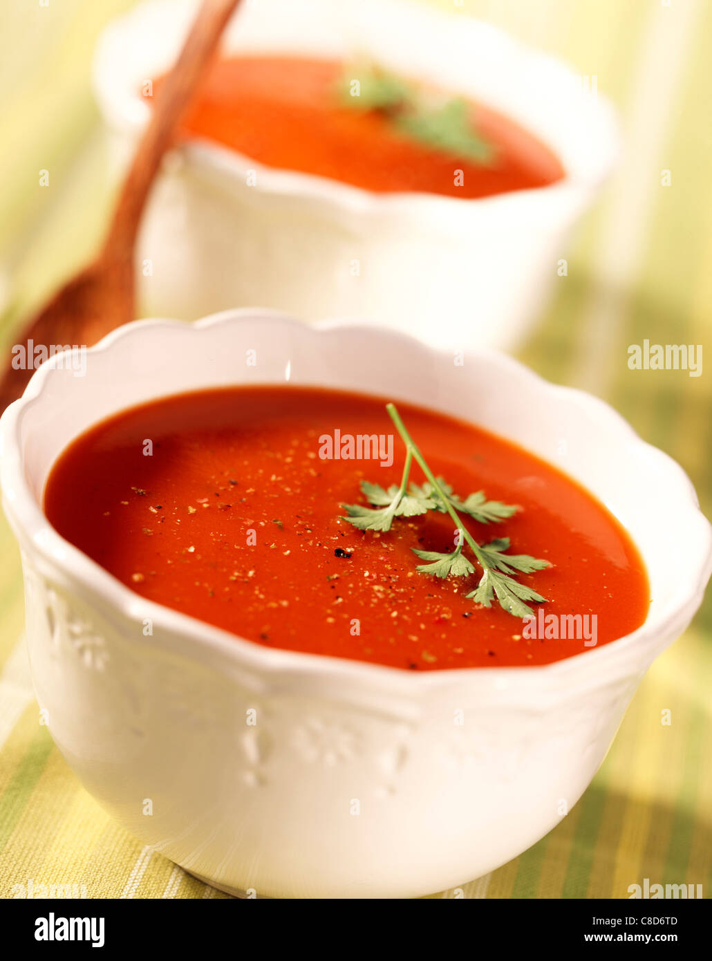 Tomato consomme hires stock photography and images Alamy