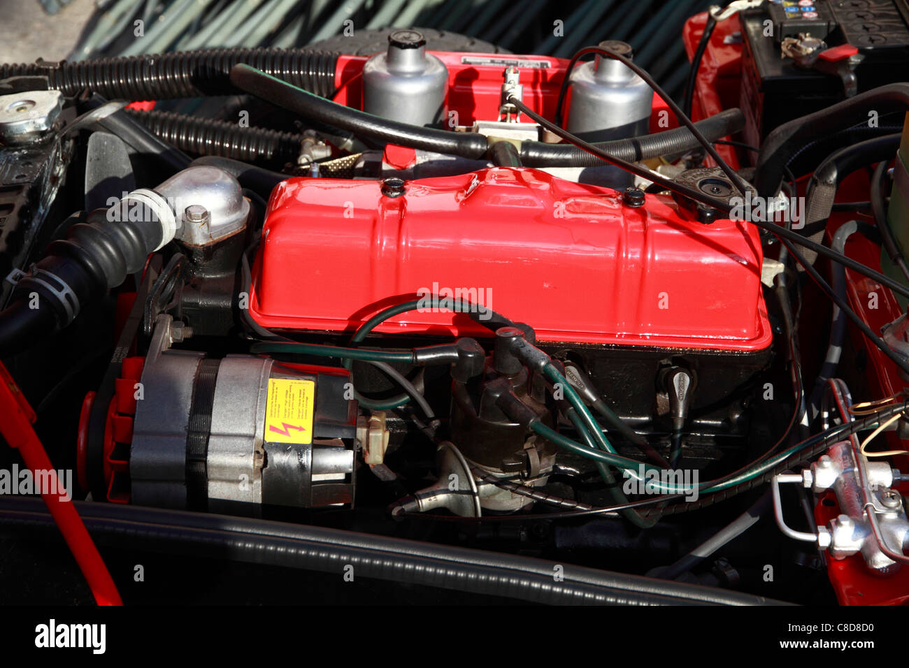 Triumph 1500, motor detail Stock Photo