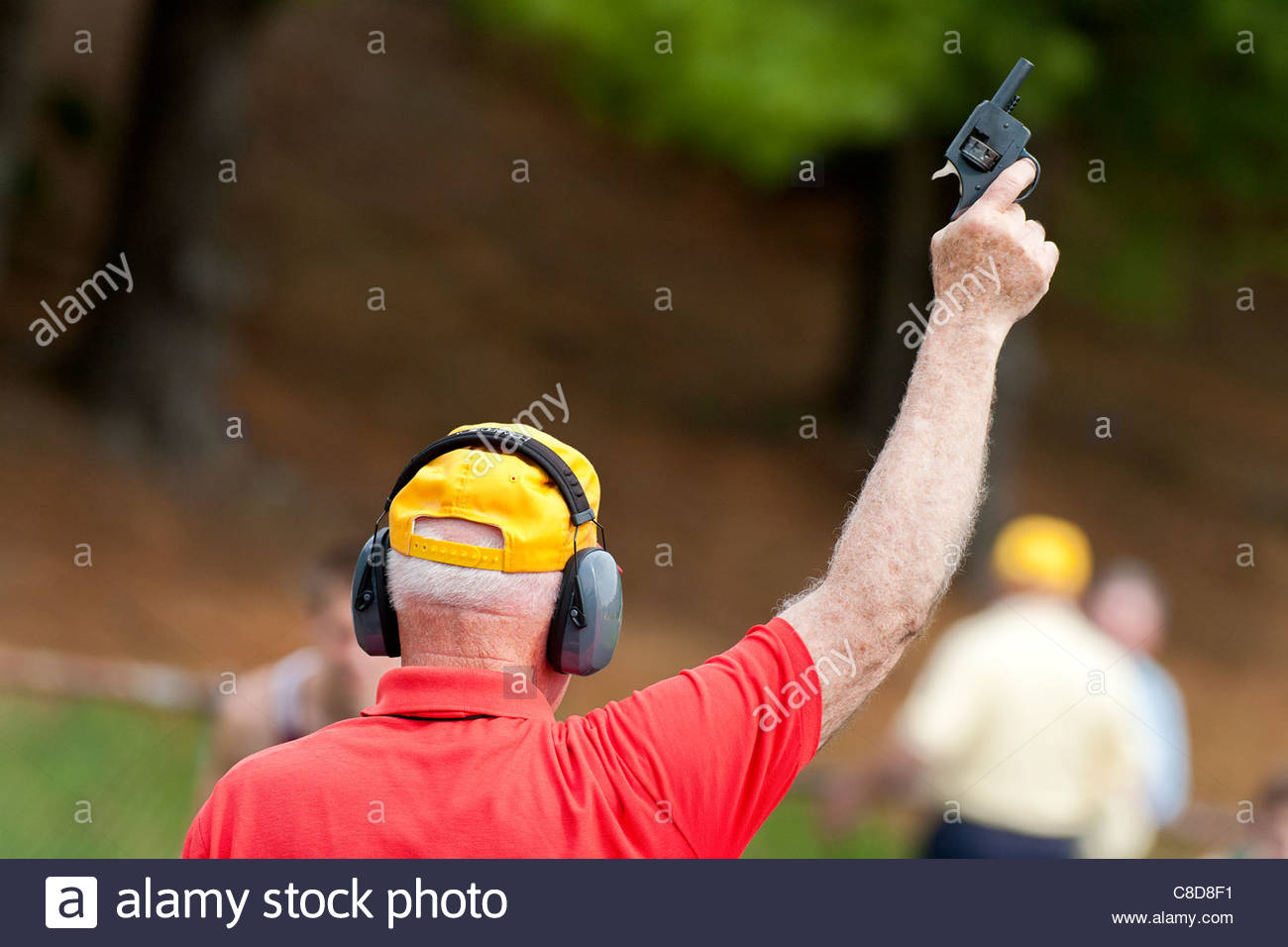 Starter Pistol High Resolution Stock Photography and Images Alamy