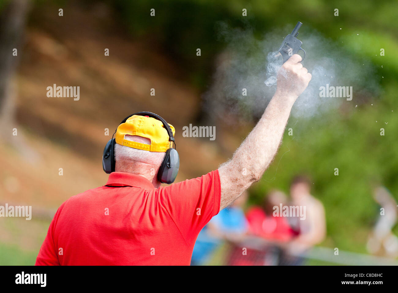 Starter pistol hires stock photography and images Alamy