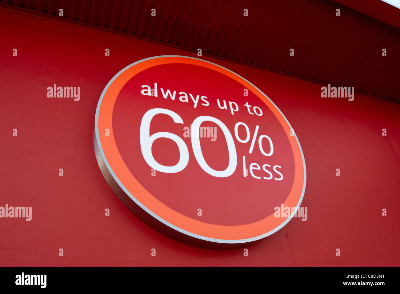 General view of the exterior of a TK Maxx discount store in Aylesbury