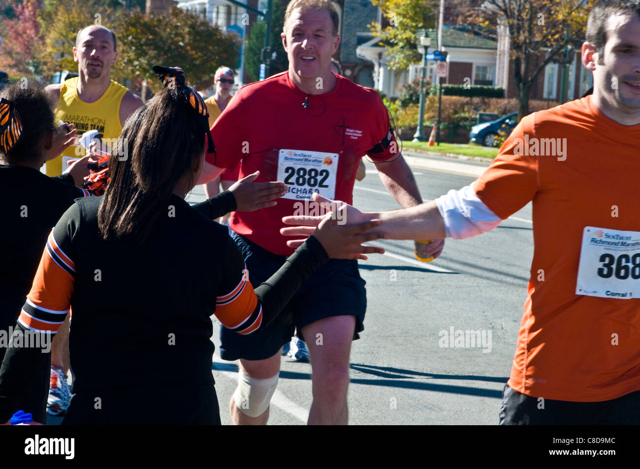 Richmond, VA, Marathon, know as Americas friendliest marathon run