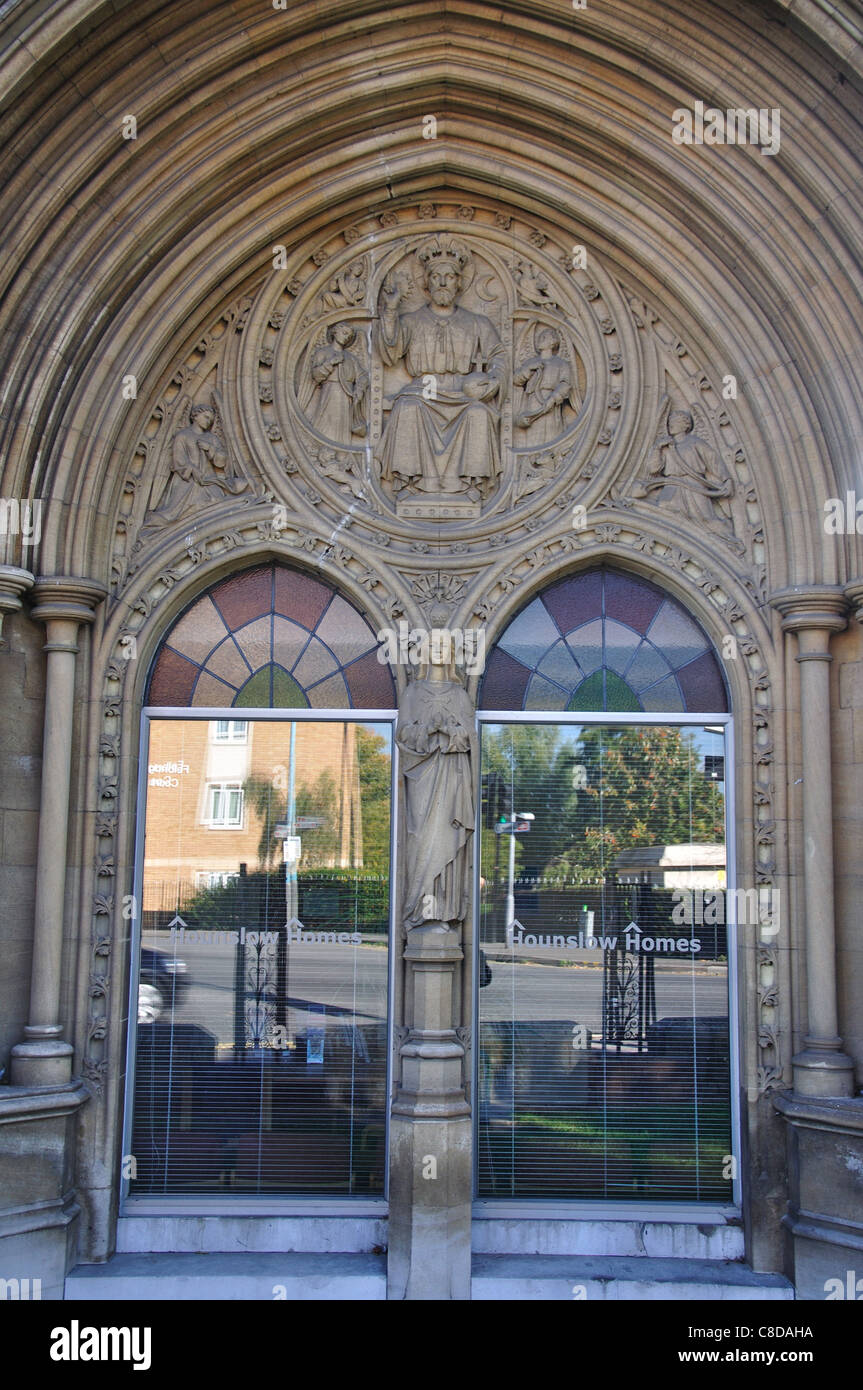 Former church housing council offices, High Street, Feltham, London