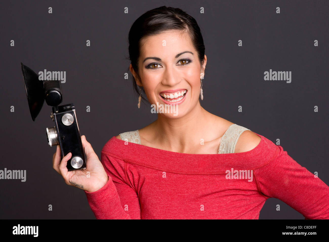 Vintage woman and daughter hi-res stock photography and images - Alamy