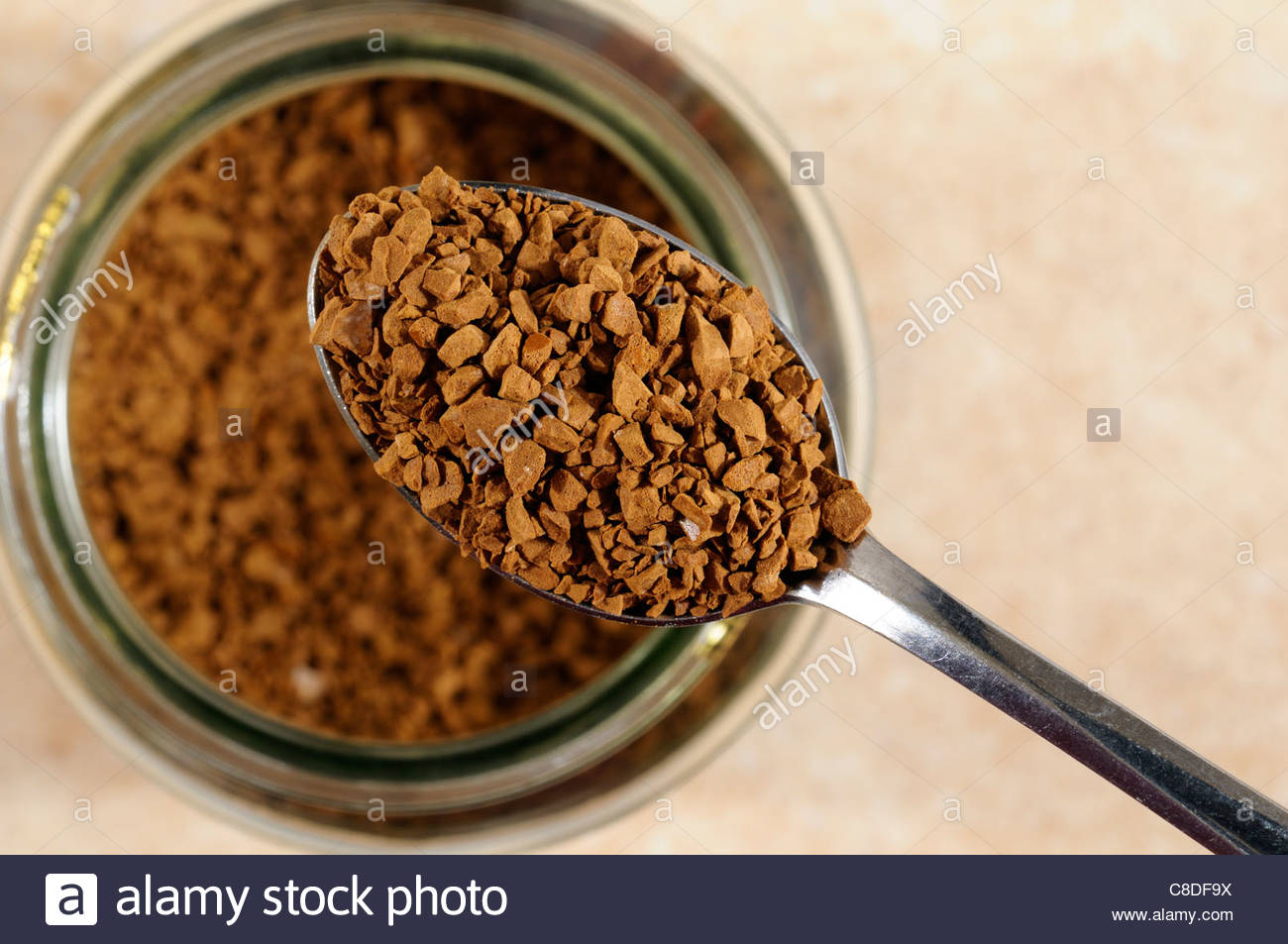 Dried Coffee Granules High Resolution Stock Photography and Images Alamy