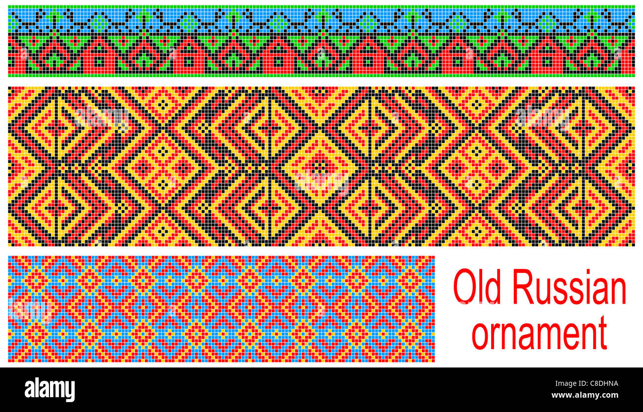 Russian ornament Stock Photo Alamy
