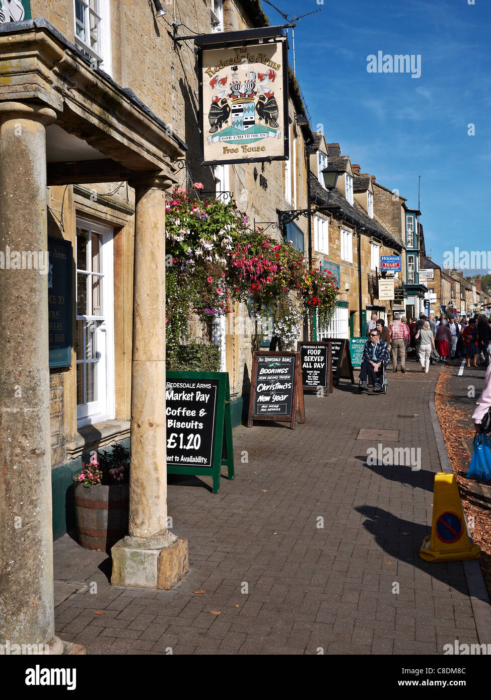 Moreton in Marsh High Street, Cotswolds, England, UK Stock Photo Alamy