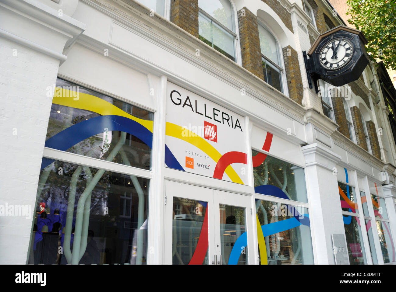 Galleria Illy Italian coffee house and art gallery in Rosebery Avenue